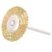 Nail drill cleaning brush Anggrek T-shaped nail drill cleaning brush brass wire-grinding head cleaning brush manicure tool nail drill cleaner