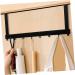 Key Holder Hook 8 Hook Over The Door Rack Door Towel Hanger Behind Door Coat Hooks Scarf Hook Wall-Mounted Coat Rack Over Door Hook Hat Hanger Space Aluminum Door Back Door Hanger - Buy Online on GoSupps.com
