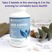 Complete Bone Health: Calcium Citrate & Hydroxyapatite 1000mg + Vitamin D3 K2 Magnesium Zinc | 180 Tablets - Buy Online on GoSupps.com