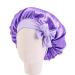 Kids Satin Bonnets 3-Piece Set - Soft Silk Double Layer Night Sleeping Caps for Babies, Toddlers, and Teens (Multicolor A) - Buy Online on GoSupps.com