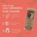 Lulu Organics Lavender and Clary Sage Hair Powder/Dry Shampoo 4 oz - Natural and Nourishing Formula - Buy Online on GoSupps.com