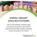 Animal Parade Gold Multivitamins for Kids - Chewable Tablets, Assorted Flavors | Vegetarian & Gluten-Free - Buy Online on GoSupps.com