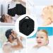 Buy Hexagonal Silicone Scalp Brush | Shampoo Massage Brush for Adults Kids & Children - Black - Buy Online on GoSupps.com