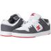 Cure Casual Low Top Skate Shoes Sneakers 10 White/Grey/Red - DC Men's - Buy Online on GoSupps.com
