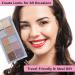 10 Color Eyeshadow Palette - Shimmer Glitter Purple Brown Gold Pink White - Long Lasting High Pigment - Neutral Eye Makeup - Perfect Gift for Women - Buy Online on GoSupps.com