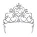 YZHSTONE 60th Birthday Queen Tiara Crown Women 60 Birthday Tiaras Crown Queen 60 Birthday Crowns 60th Birthday Silver