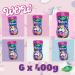 Buy King George Royal Tea Time - Raspberry Pink Unicorn Instant Drink 6x400g | Refreshing Hot & Cold Beverage | Ships Internationally - Buy Online on GoSupps.com