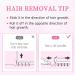 Eyebrow Wax Strips Cold Waxing Strip for Eyebrow Ready to Use 24pcs Double Side Strips for Home and Traveling - Buy Online on GoSupps.com