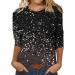 Elegant Women's Summer Tops - V/O Cutout Flower Sleeve T-Shirt | Affordable Cotton Blouses - Buy Online on GoSupps.com