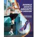 Supination Insoles for Women - Prevent Overpronation & Plantar Fasciitis - XS Purple XS (Women 4.5-5.5) - Buy Online on GoSupps.com