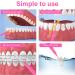 Interdental Brush 100 Pcs - Premium Tooth Flossing Heads & Dental Picks for Effective Oral Care | International Shipping - Buy Online on GoSupps.com