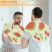 Beard Bib Apron for Men - Non-Stick Waterproof Hair Catcher Cape | Grooming Cloth for Shaving & Trimming - Watermelon Cherry Design - Buy Online on GoSupps.com