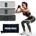 Premium Resistance Bands Legs and Butt Non-Slip Booty Bands Glute Bands Fabric Resistance Bands Workout Fitness Bands for Hips & Women/Men/Beginners/Yoga Athletes Strength Training Fitness
