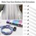 22 Inch White Clip-In Hair Extensions for Girls | Colorful Straight Party Highlights | 10 PCS Colored Hair Accessories - Buy Online on GoSupps.com