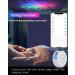 Star Projector LED Galaxy Light with APP Control | 16 Colors RGB Dimming Nebula Night Light | Voice Control | Bedroom Decor/Home Theater/Party - Buy Online on GoSupps.com