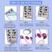 NICENEEDED Dreamcatcher Nail Art Stamping Kit - 6 Templates, 1 Stamper, 1 Scraper, Manicure Tool for DIY Decoration - Style 5 - Buy Online on GoSupps.com