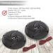 240W 6.5 Inch Low-Profile Waterproof Marine Speakers - 2 Way 1 Pair Slim Style Outdoor Audio System for Boat & Off-Road Vehicles - Pyle (Black) - Buy Online on GoSupps.com