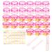 27 pieces jars jars 5ml jars with lids lip balm jars jars cream jars empty 27 x 5ml pink