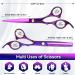 Wenshall Professional Hair Scissor for Hairdressers & Barbers - Stainless Steel Hair Cutting Shears (6.5 inch, Purple) - Buy Online on GoSupps.com