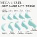 Lash Lift Rods & Green Eyelash Perm Pads | Mega L Curl Lash Lamination Shields - 100 Applications 6 Sizes for Perfect Curl - Buy Online on GoSupps.com