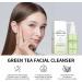 Green Tea Face Wash Hydrating Facial Cleanser with Vitamins A C E and Kale Extract Gentle Facial Cleanser for Women Vegan pH-Friendly Water-Based Cleanser for All Skin Types - Buy Online on GoSupps.com