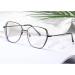 KDOQ Oversized Polygon Anti Blue Light Glasses for Men & Women - Ultra Light Alloy Black Frame - Buy Online on GoSupps.com