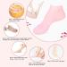 Moisturizing Silicone Socks for Women - Soft Gel Aloe Spa Pedicure Socks for Dry, Cracked Heels - Repair and Soften Rough Skin - Callus Treatment - 1 Pair - Buy Online on GoSupps.com