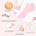 Moisturizing Gel Socks for Dry Cracked Feet | KVMDAZ Soft Spa Socks - International Shipping Available - Buy Online on GoSupps.com