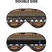 SSIMOO African Ethnic Pattern Soft Sleep Eye Mask | Breathable Travel Eye Patch for Women | Perfect Relaxation Accessory - Buy Online on GoSupps.com