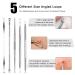 FIXBODY Blackhead & Splinter Remover Tools - Stainless Steel 14 Piece Set - Professional Kit for Pimples, Whiteheads, Acne, Ingrown Hairs and Facial Impurities - Buy Online on GoSupps.com