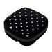 Sanitary Napkin Storage Bag Feminine Product Pouches Portable Period Kit Bag for Girls Women Ladies Little White Polka Dots on Black
