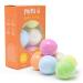 Mini U Bath Bombs 6 Pack - Kids Christmas Stocking Filler - Bath Time Gift Orange