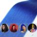 YDDM Pre Stretched 32 Inch Blue Braiding Hair Extensions - 6 Packs Jumbo Braids for Artistic Styles - Buy Online on GoSupps.com