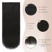 Feshfen Clip-In Extensions - 4PCs 50cm Naturally Black Synthetic Hair Extensions for Women - Buy Online on GoSupps.com