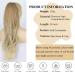 Aikaa Long Braid Ponytail Hair Extension - 65cm Wavy Natural Brown & Blonde Hair for Women | Smooth Stylish & Easy to Use - Buy Online on GoSupps.com