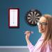 GSE Dry-Erase Dart Scoreboard for Dart Board Cricket & 01 Games | Out Chart & Marker Included - Buy Online on GoSupps.com