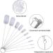 WIFUN 10 PCS Bottle Brushes Small Straw Cleaner Brush Reusable Cleaning Straw Brush Pipe Brush for Cleaning Teapot Bottle Straw White-10pcs - Buy Online on GoSupps.com