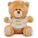 Small Brown Teddy Bear - Newborn Gift Plush Soft Toy with Embroidered T-Shirt - Buy Online on GoSupps.com