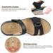Buy Ortho+rest Women's Comfortable Walking Sandals | Orthotic Arch Support | Stylish Black Dress Sandals - Perfect for All-Day Comfort - Buy Online on GoSupps.com