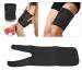 DAUZ Thigh Brace Support | Adjustable Compression Sleeve for Basketball | Breathable Thigh Support (Black) - #112 - Buy Online on GoSupps.com