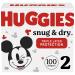 Huggies Snug & Dry Baby Diapers, Size 2 (12-18 lbs), 100 Ct Size 2 (100 Count) NEW