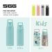SIGG Stainless Steel Drinking Bottle 0.75L - Shield One | Carbonated Drink Safe Leak-Proof BPA-Free Lightweight - Glacier Color - Buy Online on GoSupps.com