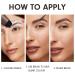 Eyebrow Stamp Stencil Kit - Long-Lasting Waterproof Brow Stamp Shaping Kit with 24 Reusable Stencils for Perfect Natural Brows in Medium Brown - Buy Online on GoSupps.com