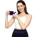 HealthGoodsIn Ceramic Neti Pot Spill Proof with 5 Sachet Neti Salt Microwave Safe - Violet Color - Buy Online on GoSupps.com