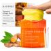 PLANTIFIQUE Disques Nettoyants au Curcuma et Acide Kojique avec C ramides Niacinamide et Vitamine C - 60 Disques Exfoliants Visage pour Taches Brunes et Hyperpigmentation - Kit Skincare 60 unit (Lot de 1)