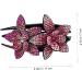 MAGICLULU Grip Rhinestones Back Hair Clip Back Hair Holder Flower Back Hair Clip Rhinestones Back Hair Barrette Women Back Hair Barrette - Buy Online on GoSupps.com