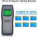 Professional USB Rechargeable Breathalyzer Alcohol Tester by BELLADDY INC with 10 Mouthpieces - EK923 - Buy Online on GoSupps.com
