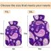 Buy Naanle Paisley Hot Water Bottle | 1L Transparent Heat Bottle for Back Pain Relief Neck Warmth & Cold Therapy - International Shipping Available - Buy Online on GoSupps.com