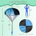 12 Pieces Parachutist Toy Set | Outdoor Hand-Throw Parachute Toys for Kids | Perfect Birthday Party Favors - Buy Online on GoSupps.com