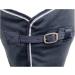 Marengos Economic Sweat Rug for Horses - Breathable Fleece Transport Blanket with Removable Cross Strap - Dark Blue 115cm - Buy Online on GoSupps.com